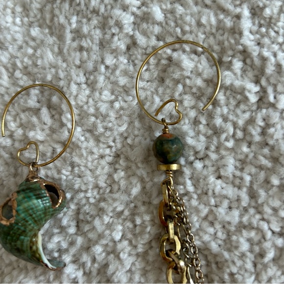 Ginger 13 Shell & Gemstone Earrings - Picture 10 of 14
